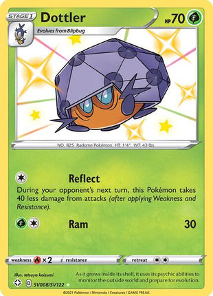 Dottler - Shining Fates Shiny Vault - Holofoil - Near Mint (NM)