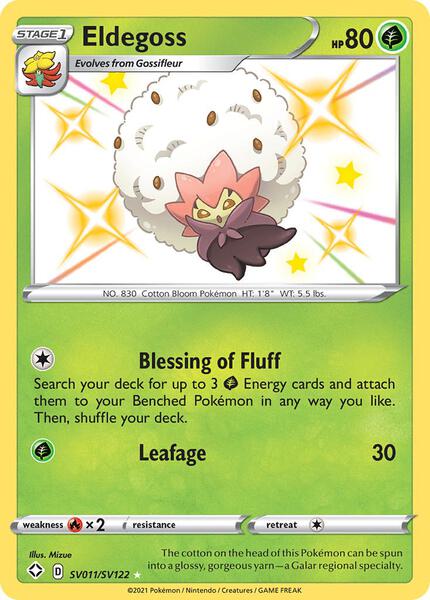 Eldegoss - Shining Fates Shiny Vault - Holofoil - Near Mint (NM)