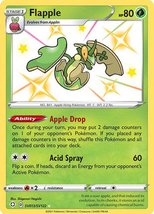 Flapple - Shining Fates Shiny Vault - Holofoil - Near Mint (NM)