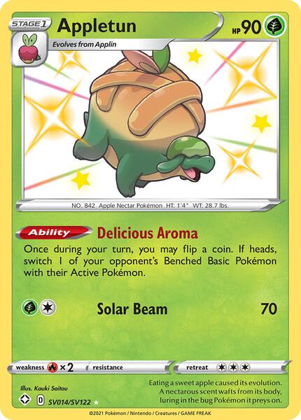 Appletun - Shining Fates Shiny Vault - Holofoil - Near Mint (NM)