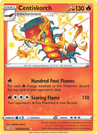Centiskorch - Shining Fates Shiny Vault - Holofoil - Near Mint (NM)