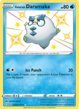 Galarian Darumaka - Shining Fates Shiny Vault - Holofoil - Near Mint (NM)