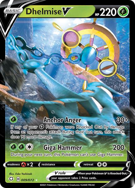 Dhelmise V - Shining Fates - Holofoil - Near Mint (NM)