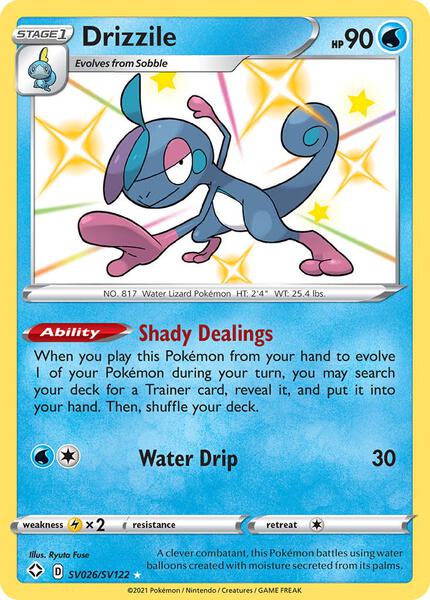 Drizzile - Shining Fates Shiny Vault - Holofoil - Near Mint (NM)