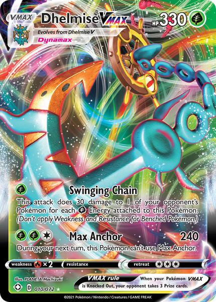 Dhelmise VMAX - Shining Fates - Holofoil - Near Mint (NM)