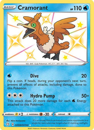 Cramorant - Shining Fates Shiny Vault - Holofoil - Near Mint (NM)