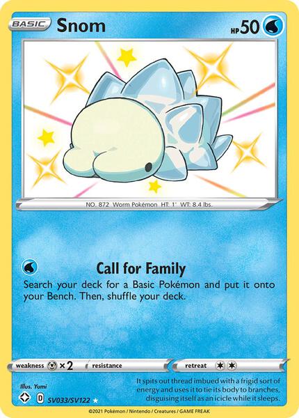 Snom - Shining Fates Shiny Vault - Holofoil - Near Mint (NM)