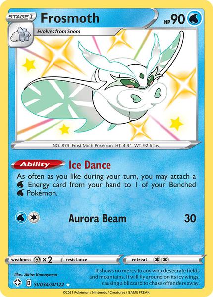 Frosmoth - Shining Fates Shiny Vault - Holofoil - Near Mint (NM)