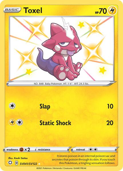 Toxel - Shining Fates Shiny Vault - Holofoil - Near Mint (NM)