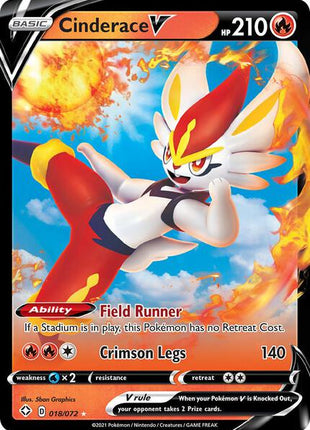 Cinderace V - Shining Fates - Holofoil - Near Mint (NM)