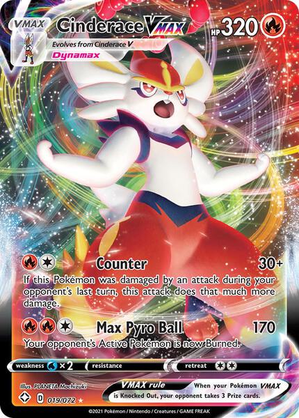 Cinderace VMAX - Shining Fates - Holofoil - Near Mint (NM)