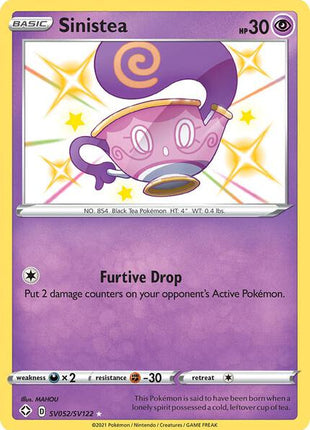 Sinistea - Shining Fates Shiny Vault - Holofoil - Near Mint (NM)