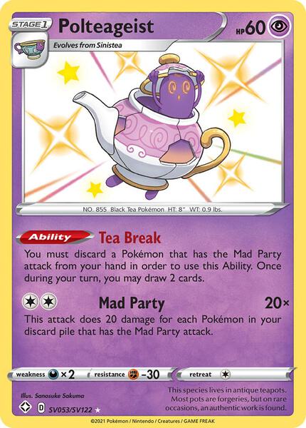Polteageist - Shining Fates Shiny Vault - Holofoil - Near Mint (NM)