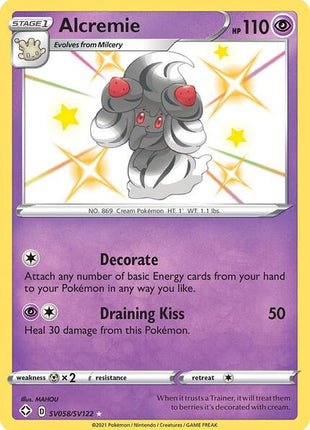 Alcremie - Shining Fates Shiny Vault - Holofoil - Near Mint (NM)