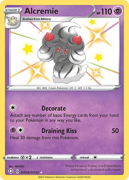Alcremie - Shining Fates Shiny Vault - Holofoil - Near Mint (NM)