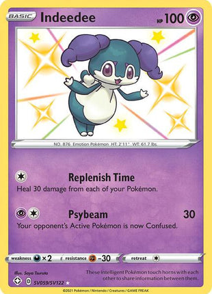 Indeedee - Shining Fates Shiny Vault - Holofoil - Near Mint (NM)
