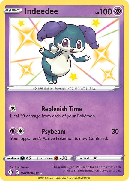 Indeedee - Shining Fates Shiny Vault - Holofoil - Near Mint (NM)
