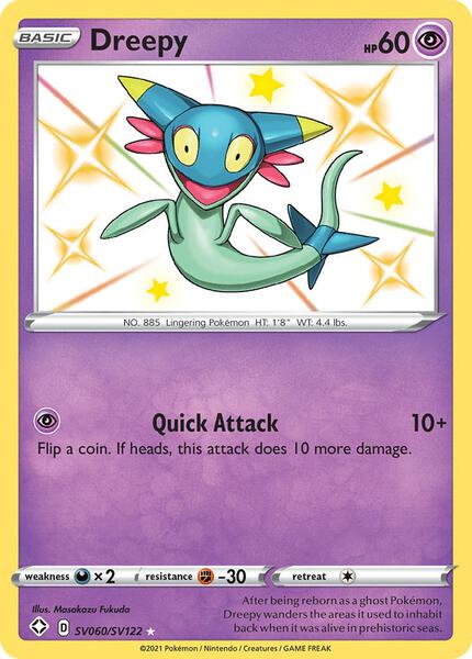 Dreepy - Shining Fates Shiny Vault - Holofoil - Near Mint (NM)