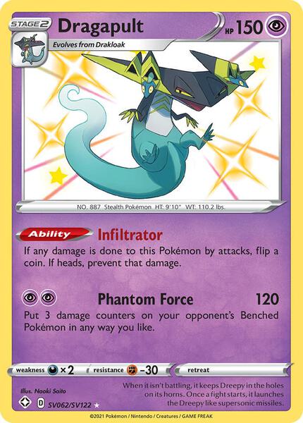 Dragapult - Shining Fates Shiny Vault - Holofoil - Near Mint (NM)