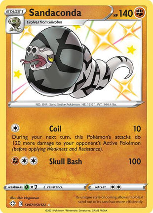 Sandaconda - Shining Fates Shiny Vault - Holofoil - Near Mint (NM)