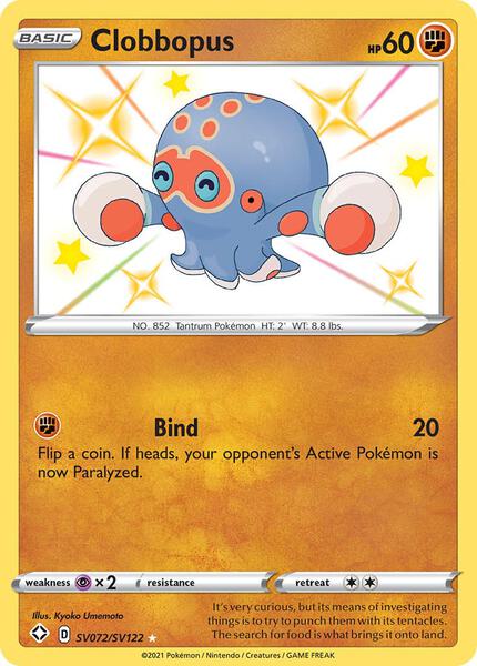 Clobbopus - Shining Fates Shiny Vault - Holofoil - Near Mint (NM)