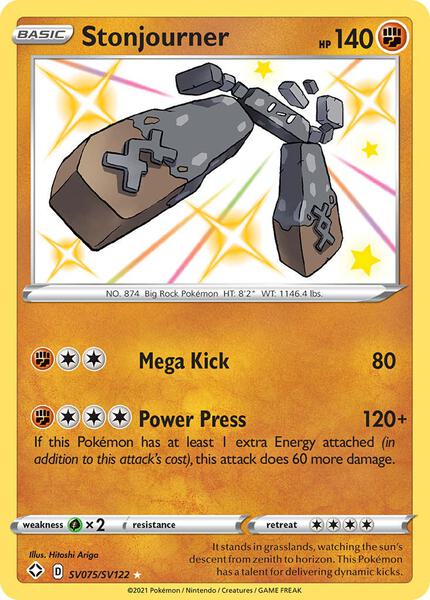 Stonjourner - Shining Fates Shiny Vault - Holofoil - Near Mint (NM)