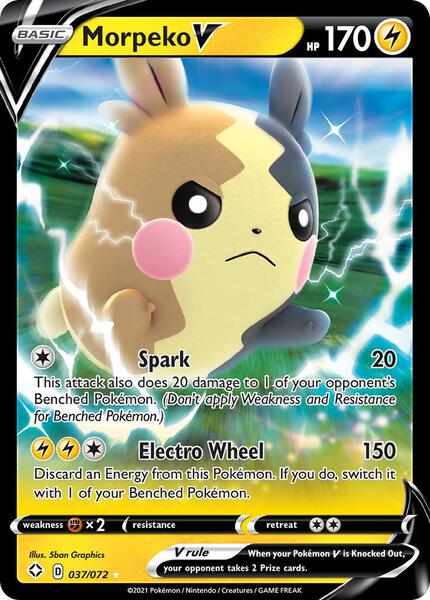 Morpeko V - Shining Fates - Holofoil - Near Mint (NM)