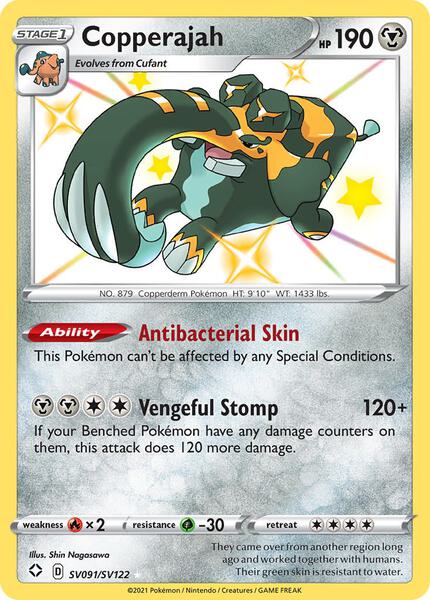 Copperajah - Shining Fates Shiny Vault - Holofoil - Near Mint (NM)