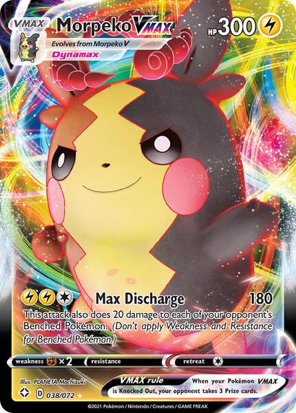 Morpeko VMAX - Shining Fates - Holofoil - Near Mint (NM)