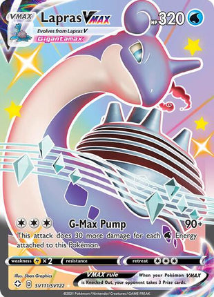 Lapras VMAX - Shining Fates Shiny Vault - Holofoil - Near Mint (NM)