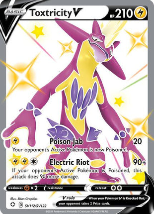 Toxtricity V - Shining Fates Shiny Vault - Holofoil - Near Mint (NM)