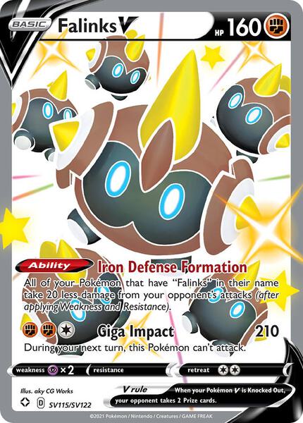Falinks V - Shining Fates Shiny Vault - Holofoil - Near Mint (NM)