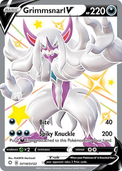 Grimmsnarl V - Shining Fates Shiny Vault - Holofoil - Near Mint (NM)