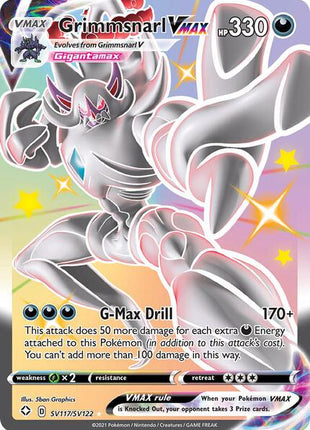 Grimmsnarl VMAX - Shining Fates Shiny Vault - Holofoil - Near Mint (NM)