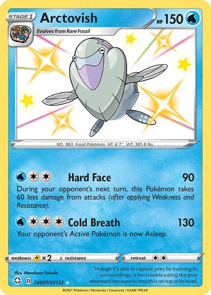 Arctovish - Shining Fates Shiny Vault - Holofoil - Near Mint (NM)