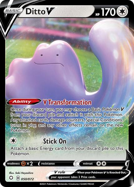 Ditto V - Shining Fates - Holofoil - Near Mint (NM)