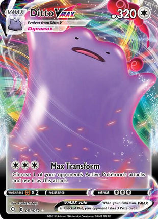 Ditto VMAX - Shining Fates - Holofoil - Near Mint (NM)
