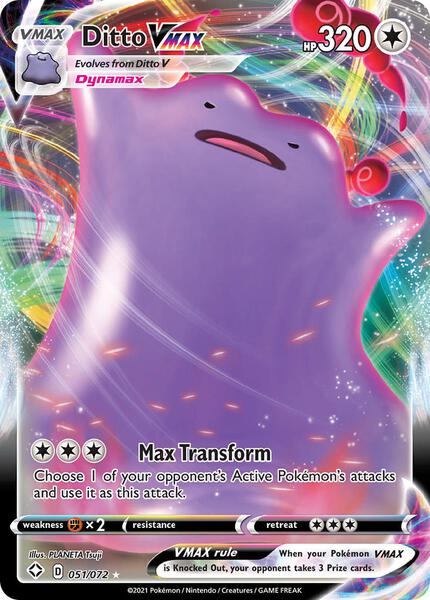 Ditto VMAX - Shining Fates - Holofoil - Near Mint (NM)