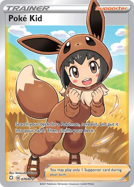 Poke Kid (Full Art) - Shining Fates - Holofoil - Near Mint (NM)
