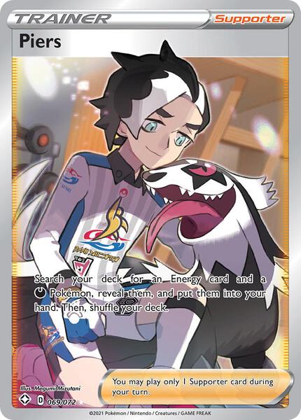 Piers (Full Art) - Shining Fates - Holofoil - Near Mint (NM)