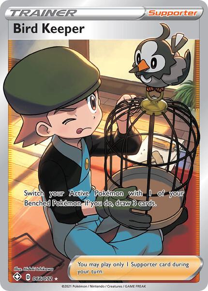 Bird Keeper (Full Art) - Shining Fates - Holofoil - Near Mint (NM)