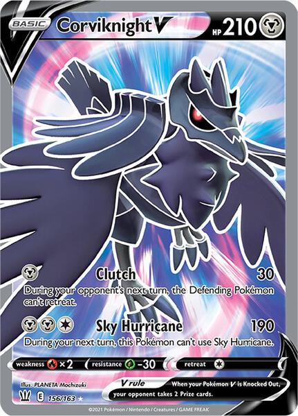 Corviknight V (Full Art) - SWSH05 Battle Styles - Holofoil - Near Mint (NM)