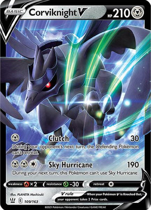 Corviknight V - SWSH05 Battle Styles - Holofoil - Near Mint (NM)