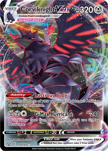 Corviknight VMAX - SWSH05 Battle Styles - Holofoil - Near Mint (NM)