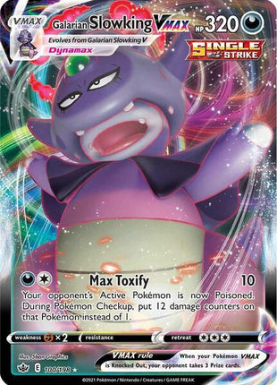 Galarian Slowking VMAX - SWSH06 Chilling Reign - Holofoil - Near Mint (NM)