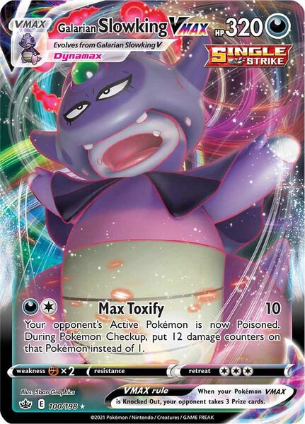 Galarian Slowking VMAX - SWSH06 Chilling Reign - Holofoil - Near Mint (NM)