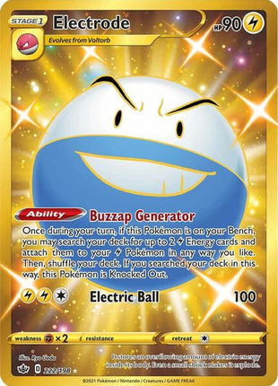 Electrode (Secret) - SWSH06 Chilling Reign - Holofoil - Near Mint (NM)