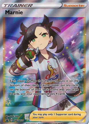 Marnie - SWSH121 - SWSH Sword and Shield Promo Cards - Holofoil - Near Mint (NM)
