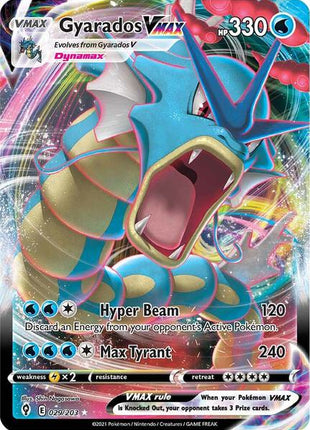 Gyarados VMAX - SWSH07 Evolving Skies - Holofoil - Near Mint (NM)