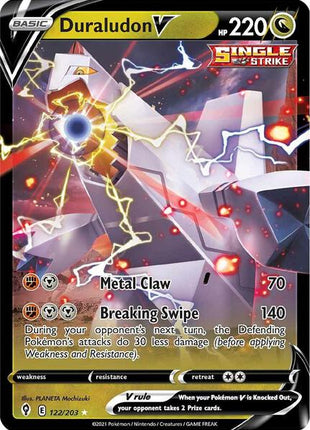 Duraludon V - SWSH07 Evolving Skies - Holofoil - Near Mint (NM)